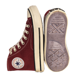 کفش ساقدار طرح کانورس آل استار کد B2515 رنگ زرشکی