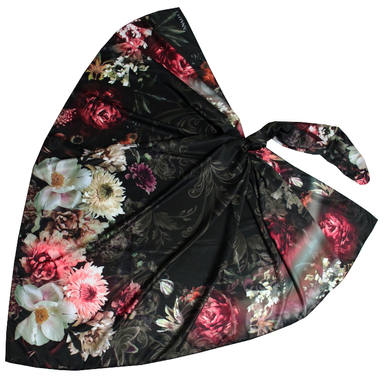 روسری ابریشم زنانه طرح گل کد ANA9780