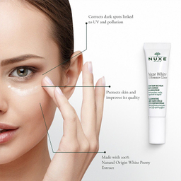 کرم دور چشم ضد لک و تیرگی نوکس مدل ultimate glow حجم 15 میلی لیتر