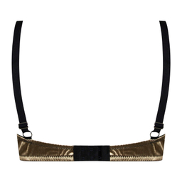 ست شورت و سوتین زنانه کارنا رز مدل فنردار کد 1035 رنگ طلایی