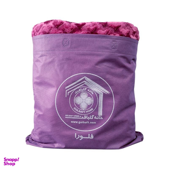 پتو مسافرتی گلبافت مدل فلورا کد Gol160 یکنفره سایز 220×160 سانتی متر