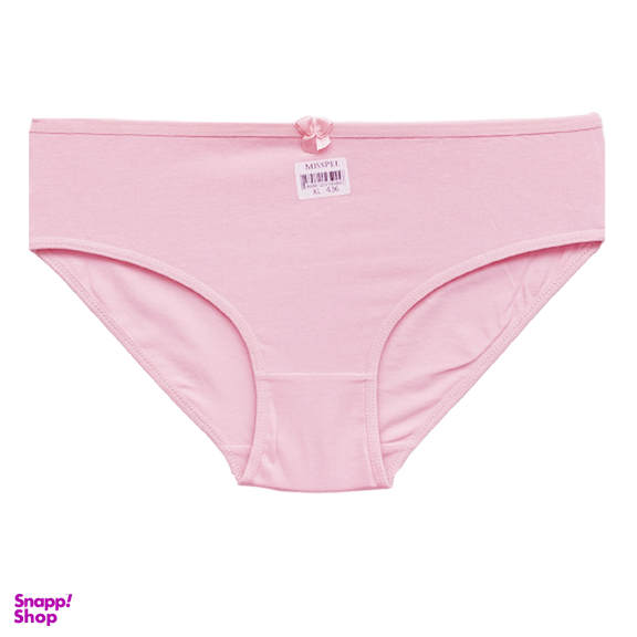 شورت زنانه اسلیپ نخی میسپل طرح ساده کد p-1059-06 رنگ صورتی