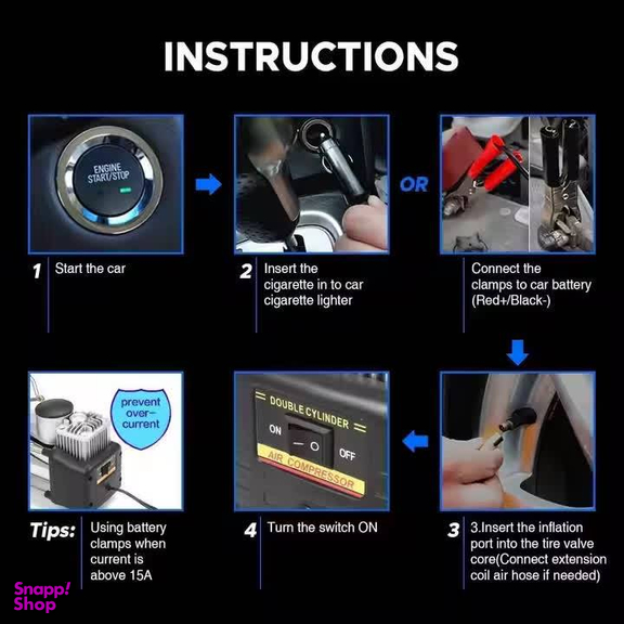 پمپ باد دوسیلندر کد 10