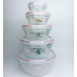 ظرف نگهدارنده ویرو Viro مدل پیونی 310 مجموعه 5 عددی