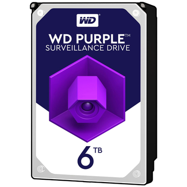 هارددیسک اینترنال وسترن دیجیتال مدل Purple WD60EJRX ظرفیت 6 ترابایت
