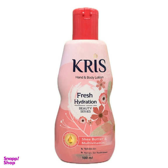 لوسیون دست و بدن کریس مدل fresh hydration حجم 100 میلی لیتر