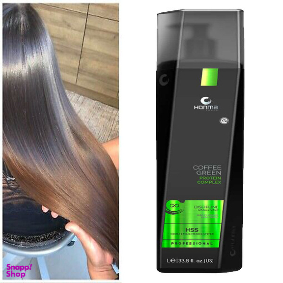 کراتین مو هونما مدل قهوه سبز حجم 1000 میلی لیتر