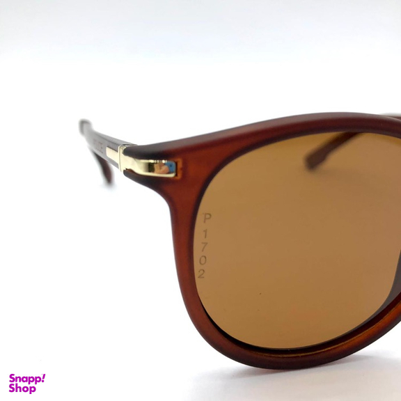 عینک آفتابی مردانه پلیس مدل P1707 رنگ قهوه ای