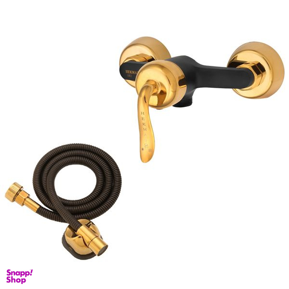 شیر سرویس بهداشتی حکمت نشان مدل قاصدک MT به همره شلنگ