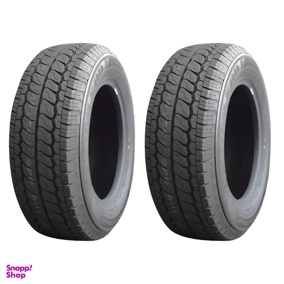 لاستیک خودرو هابیلد مدل RS01 دور سفید سایز 195/80R15 دو حلقه