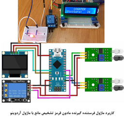 کیت آموزش الکترونیک مهندسیکا مدل ماژول تشخیص مانع مادون قرمز IR FC-51