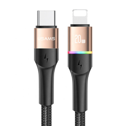 کابل تبدیل USB-C به لایتنینگ یوسمز مدل US-SJ538 طول 1.2 متر