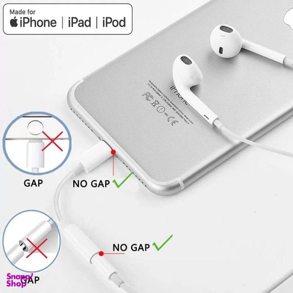 کابل لایتنینگ به جک 3.5mm هدفون طرح اپل