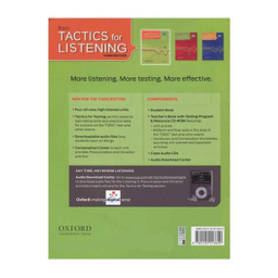 کتاب Tactics for Listening 3rd Basic اثر Jack C. Richards انتشارات آکسفورد