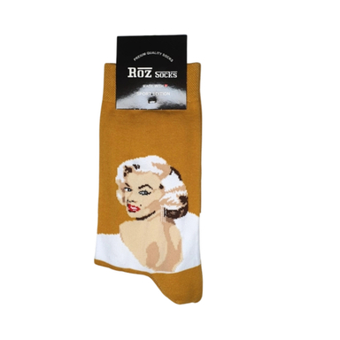 جوراب ساقدار زنانه طرح مرلین مونرو کد 44