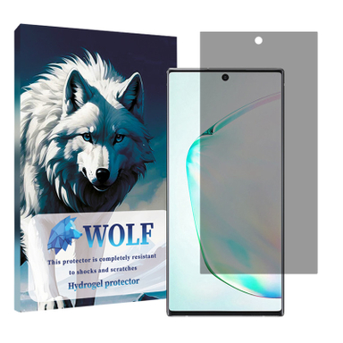 محافظ صفحه نمایش حریم شخصی ولف مناسب گوشی موبایل سامسونگ Galaxy Note 10 Plus