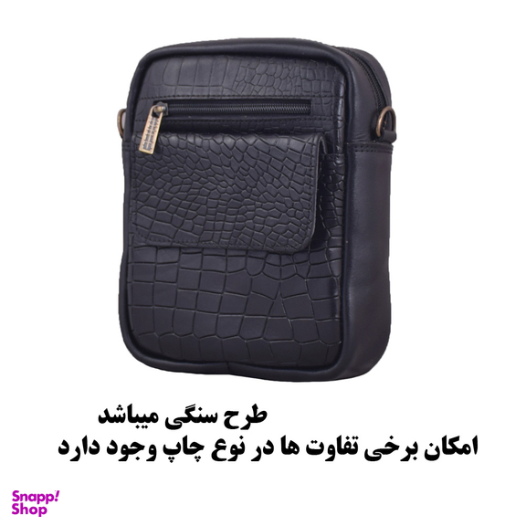 کیف رودوشی چرم طبیعی طرح لزار تمساحی کد 0787