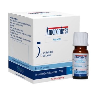 قطره آمورونیک 5% کیمیا کالای رازی حجم 5 میلی لیتر
