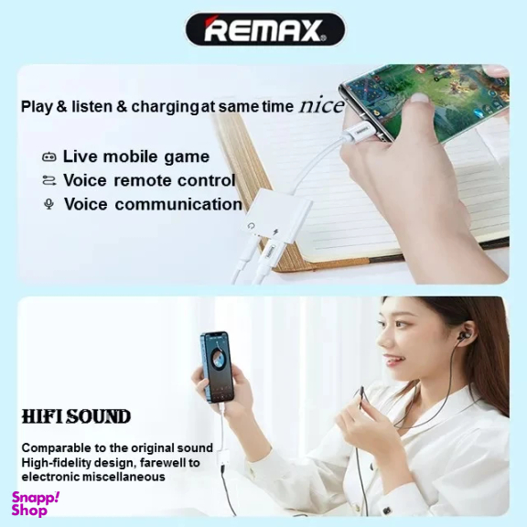 مبدل لایتنینگ به AUX و لایتنینگ ریمکس مدل LA12