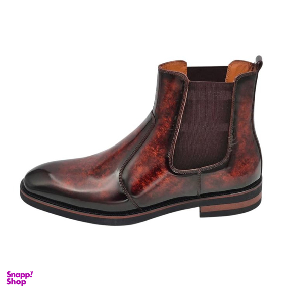 بوت مردانه چرم ریباری مدل X1 رنگ قهوه ای عسلی