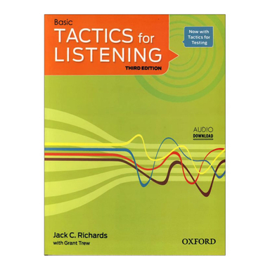 کتاب Tactics for Listening 3rd Basic اثر Jack C. Richards انتشارات آکسفورد