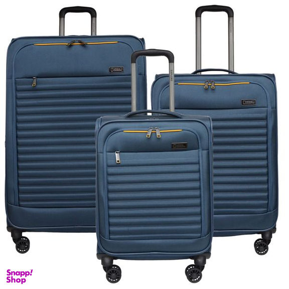 چمدان نشنال جئوگرافیک مدل NG23 MEASUREMENTS مجموعه سه عددی