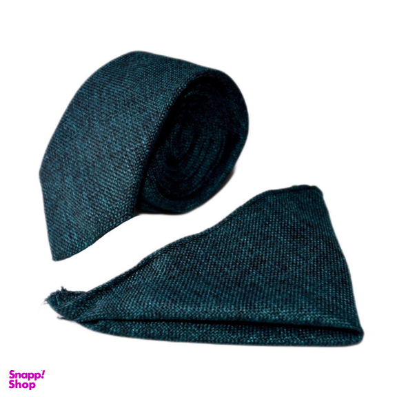 ست کراوات و دستمال جیب مردانه آیکت مدل محو