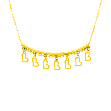 گردنبند طلا 18 عیار اقلیمه مدل GT1022