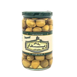 زیتون با هسته ارگانیک زیدار وزن 700 گرم