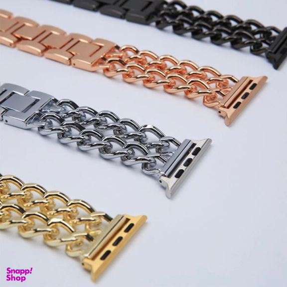 بند واچ کارتیر مدل دو لاین مناسب اپل واچ 38/40/41 میلی متر