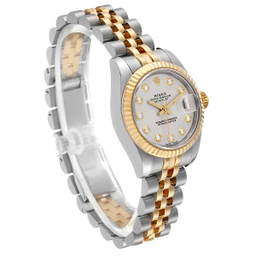 ساعت عقربه ای زنانه طرح رولکس مدل Datejust کد 00003