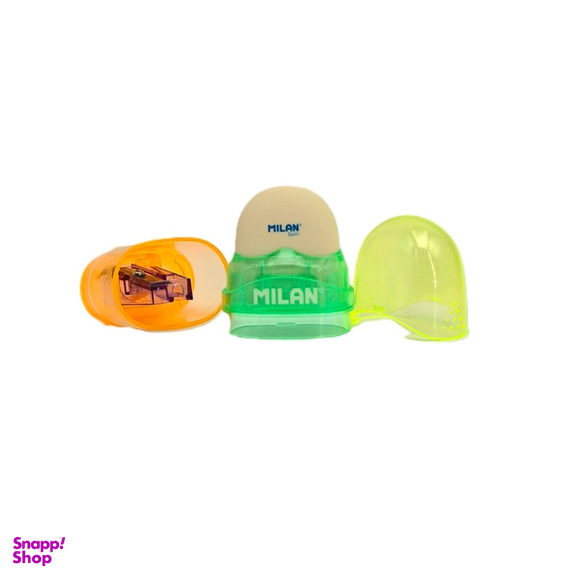تراش و پاک کن میلان مدل Capsule