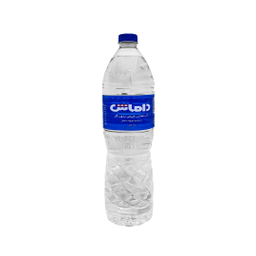 آب معدنی داماش حجم یک و نیم لیتر