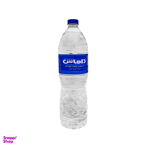 آب معدنی داماش حجم یک و نیم لیتر
