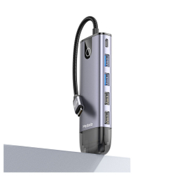 هاب 10 پورت USB-C مک دودو مدل HU-7420 طول 15 سانتی‌ متر