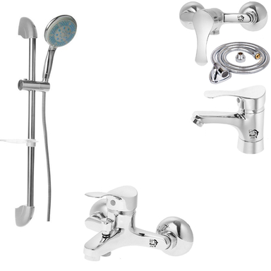 ست شیرآلات اندیکا مدل دریا اکو کد Y5 مجموعه 5 عددی