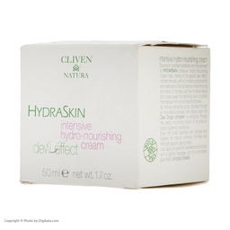 کرم مغذی و آبرسان کلیون مدل Hydraskin حجم 50 میلی لیتر