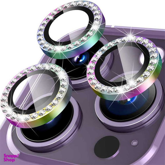 محافظ لنز دوربین بوف مدل Diamond-Luxury مناسب برای گوشی موبایل اپل iphone 14 Pro Max / 14 Pro