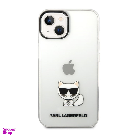 قاب موبایل سی جی کد 183517 طرح گربه کارل مناسب iPhone 14 Plus