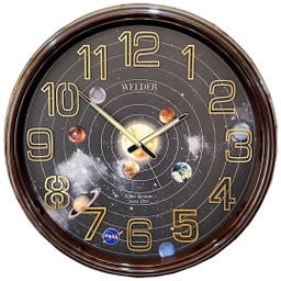 ساعت دیواری ولدر طرح منظومه شمسی کد 635