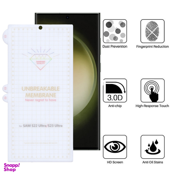 محافظ صفحه نمایش اپیکوی مدل Hydrogel مناسب برای گوشی موبایل سامسونگ Galaxy S23 Ultra / S22 Ultra