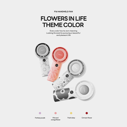 پنکه دستی ای آی سو لاو مدل F16 Pink Flower