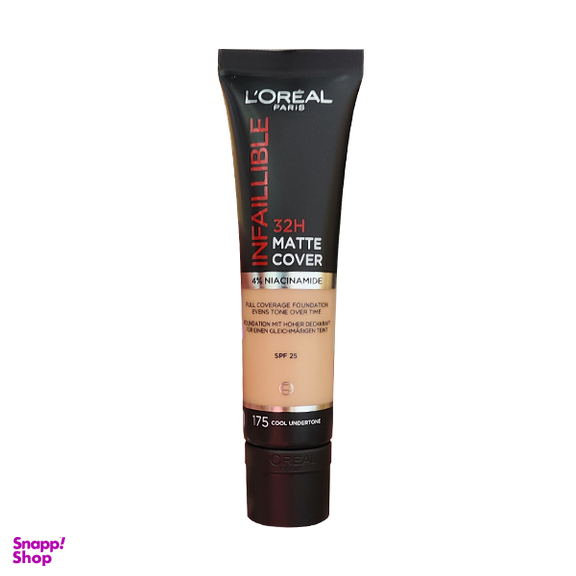 کرم پودر لورآل مدل Infaillible 32 H Matte Cover شماره 175 حجم 30 میلی لیتر