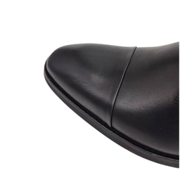 نیم بوت مردانه چرم ریباری مدل Z25 رنگ مشکی