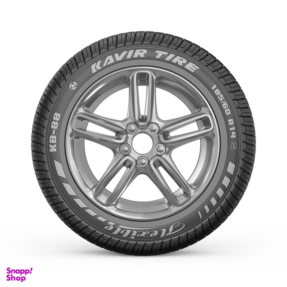 لاستیک خودرو کویر تایر مدل KB88 سایز 185/60/14 - 2 حلقه