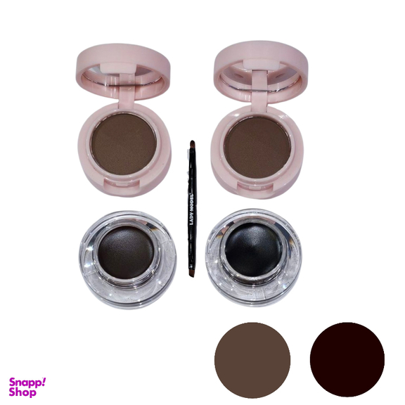 ژل و سایه ابرو لیدی مدل مدل یارا مجموعه 2 عددی