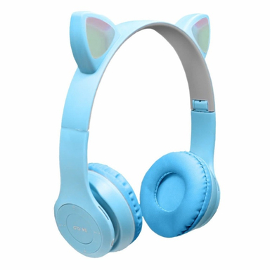هدفون بی سیم طرح گوش گربه ای کد P47M
