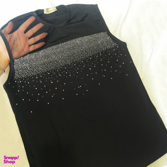 تاپ مجلسی مدل یقه توری کد 714