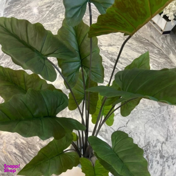 گلدان به همراه درختچه مصنوعی مدل بابا آدم جنگلی