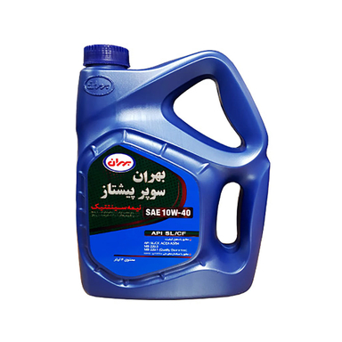 روغن موتور بهران سوپر پیشتاز مدل 10W-40 SL حجم 4 لیتر